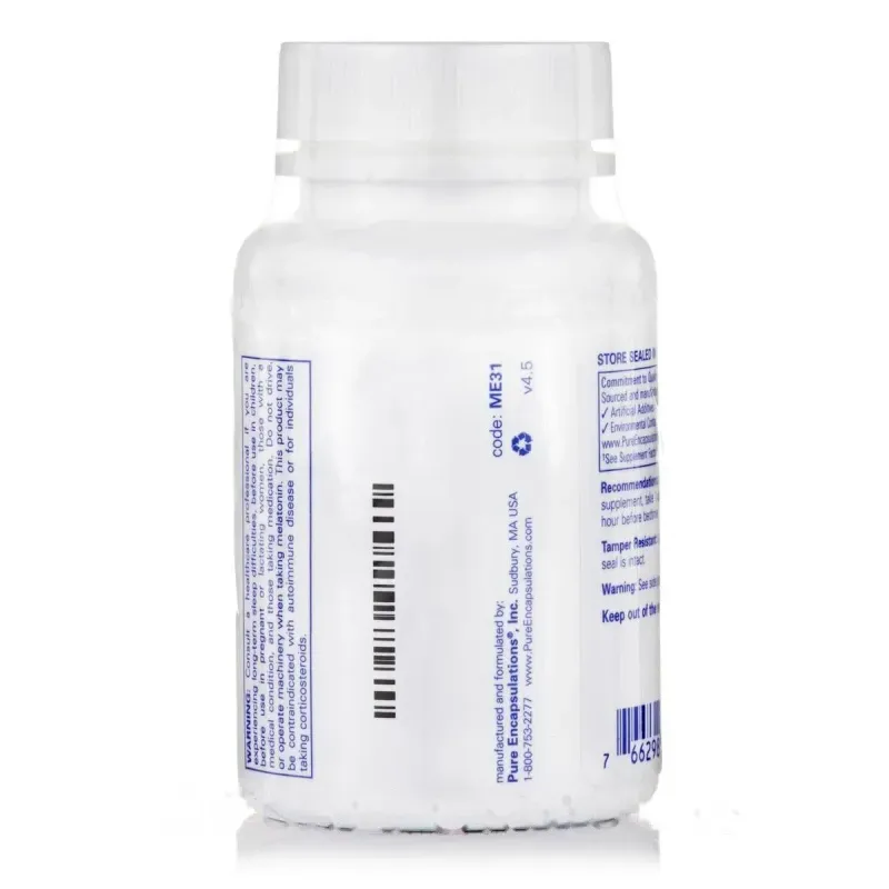 Мелатонин Pure Encapsulations (Melatonin) 3 мг 180 капсулМелатонин Pure Encapsulations (Melatonin) 3 мг 180 капсул