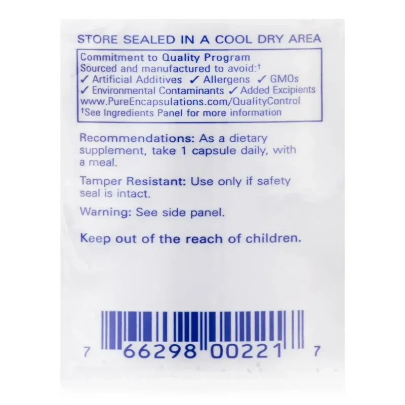 Прегенолон Pure Encapsulations (Pregnenolone) 30 мг 60 капсулПрегенолон Pure Encapsulations (Pregnenolone) 30 мг 60 капсул