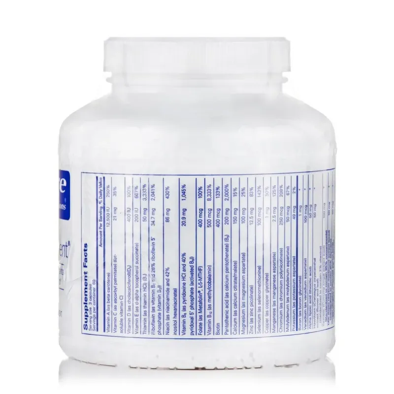 Мультивитаминно-минеральный комплекс для тренировок Pure Encapsulations (UltraNutrient) 180 капсул