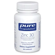 Цинк Pure Encapsulations (Zinc) 30 мг 180 капсулЦинк Pure Encapsulations (Zinc) 30 мг 180 капсул