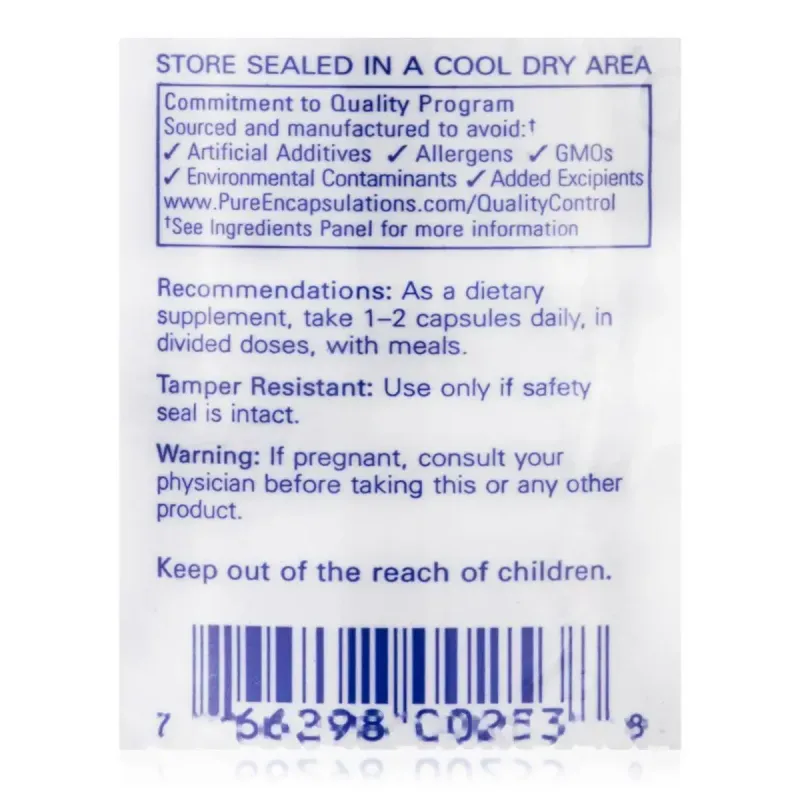 Цинк Pure Encapsulations (Zinc) 30 мг 180 капсулЦинк Pure Encapsulations (Zinc) 30 мг 180 капсул