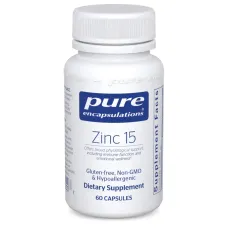 Цинк Pure Encapsulations (Zinc) 15 мг 60 капсул