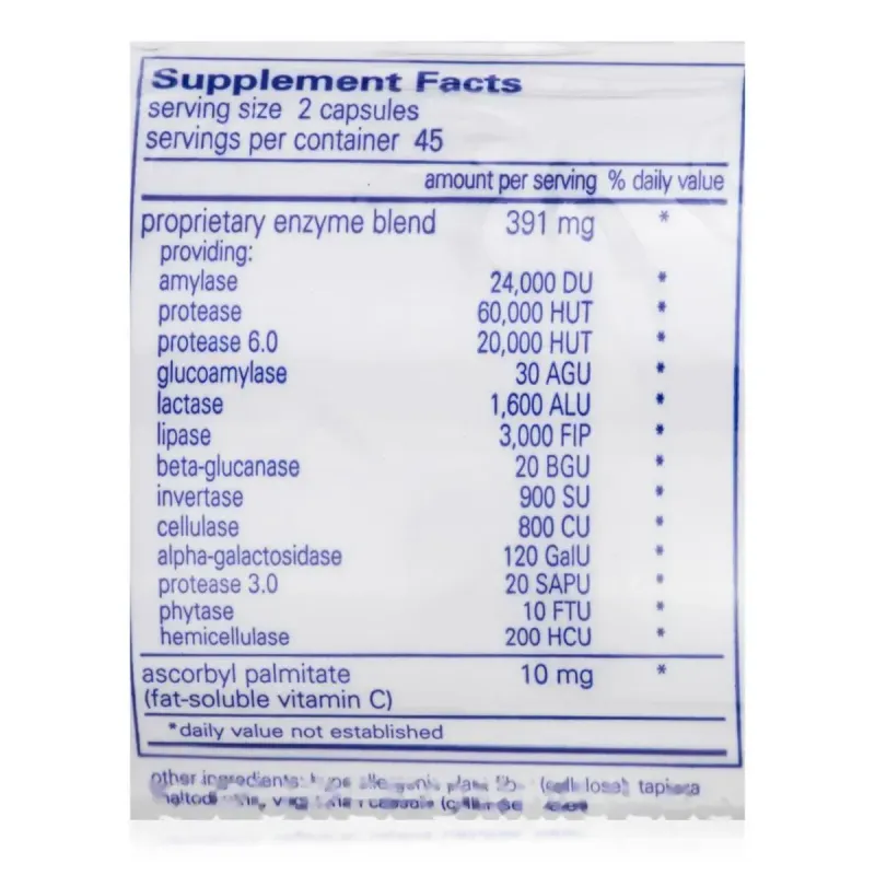 Травні ферменти Pure Encapsulations (Digestive Enzymes Ultra) 90 капсул