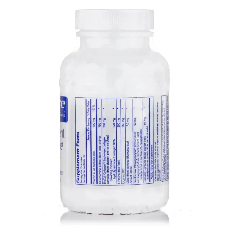 Поддержка в здоровом состоянии сухожилий связок и суставов Pure Encapsulations (Ligament Restore) 120 капсул