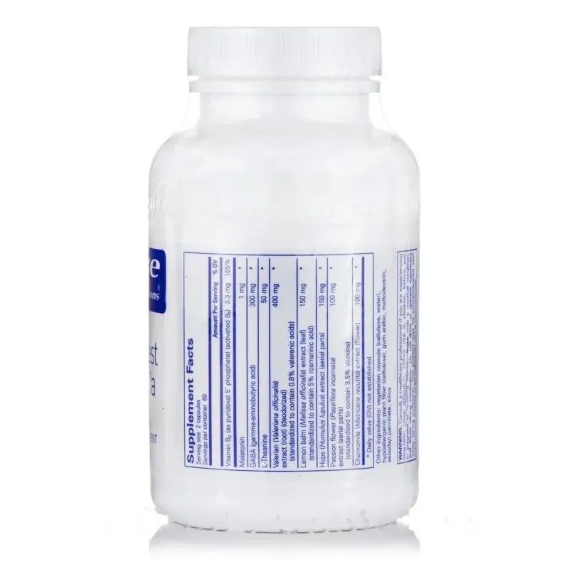 Добавка для покращення сну Pure Encapsulations (Best-Rest Formula) 120 капсулДобавка для покращення сну Pure Encapsulations (Best-Rest Formula) 120 капсул