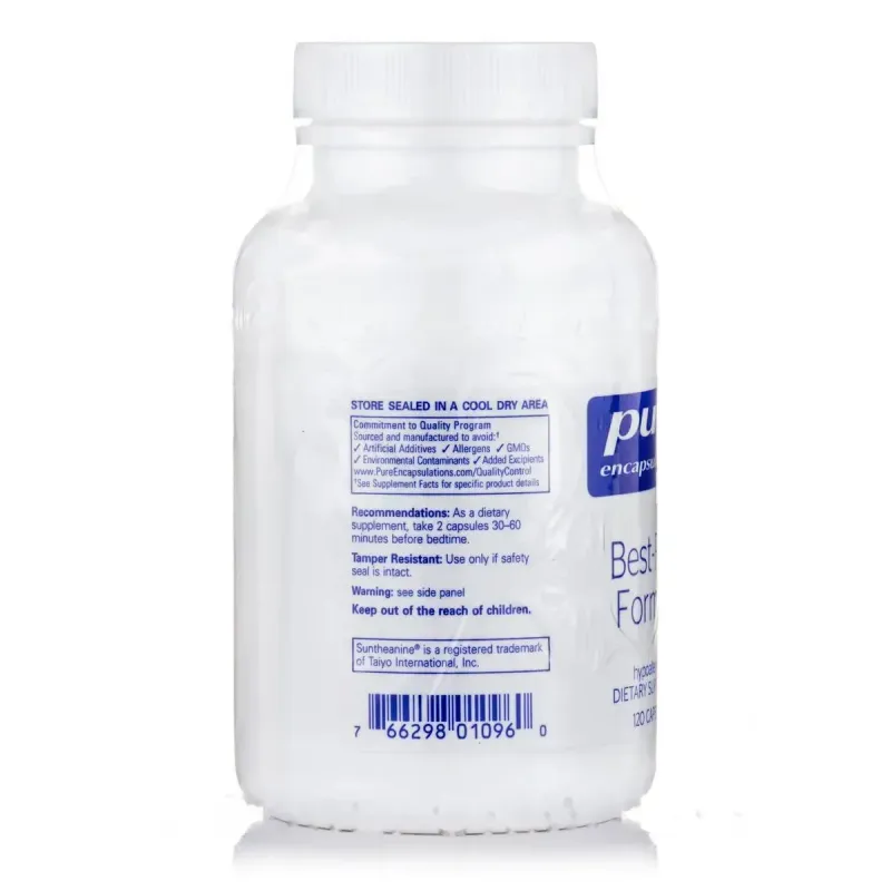 Добавка для покращення сну Pure Encapsulations (Best-Rest Formula) 120 капсулДобавка для покращення сну Pure Encapsulations (Best-Rest Formula) 120 капсул