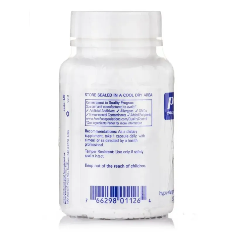 Літій Оротат Pure Encapsulations (Lithium Orotate) 5 мг 90 капсулЛітій Оротат Pure Encapsulations (Lithium Orotate) 5 мг 90 капсул