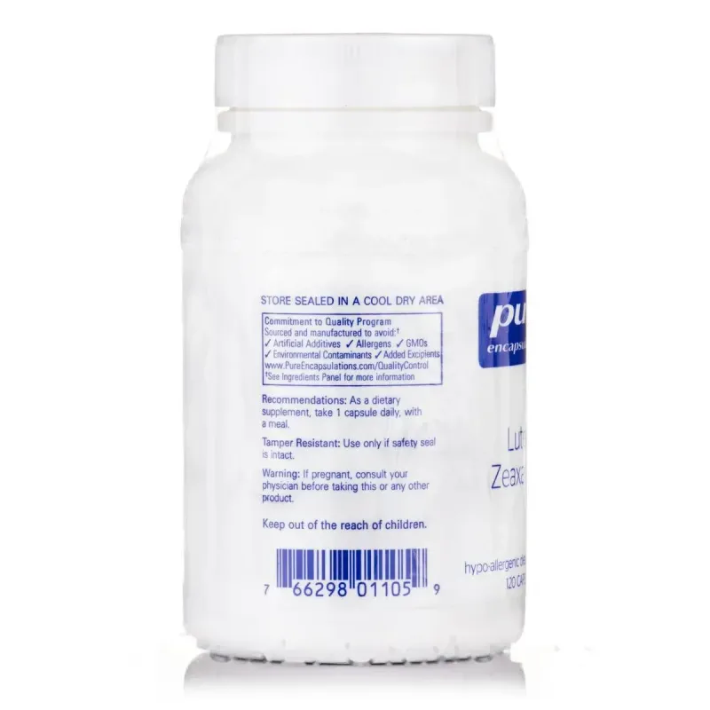Лютеин Зеаксантин Pure Encapsulations (Lutein Zeaxanthin) 120 капсулЛютеин Зеаксантин Pure Encapsulations (Lutein Zeaxanthin) 120 капсул