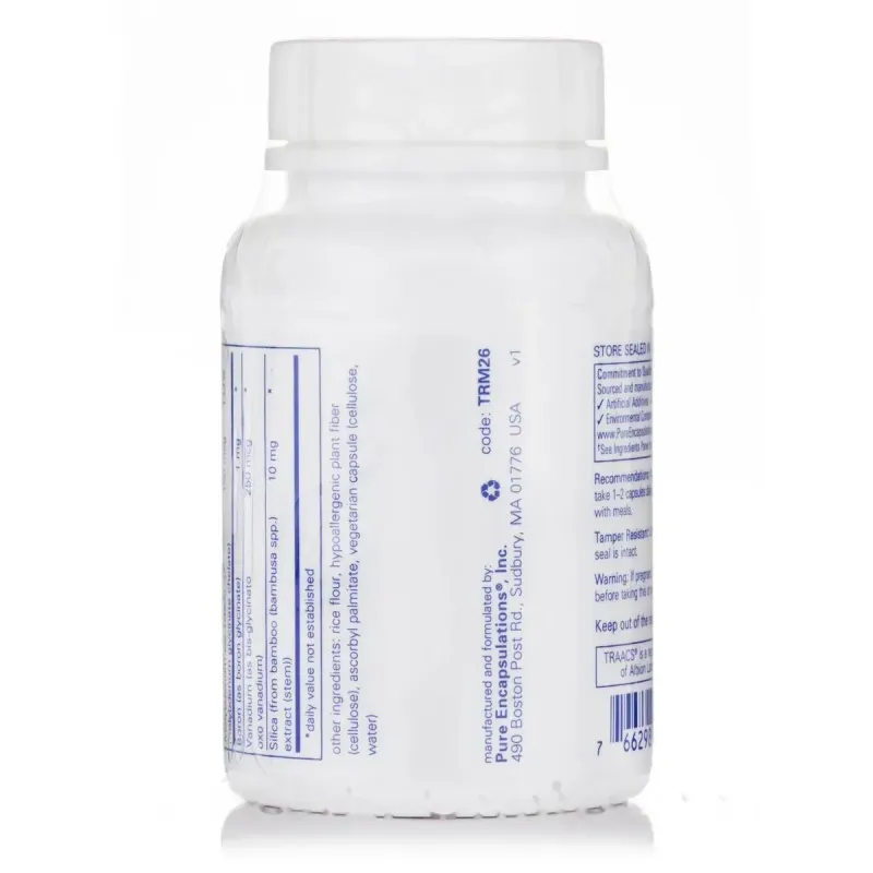 Трасувальні мінерали Pure Encapsulations (Trace Minerals) 60 капсулТрасувальні мінерали Pure Encapsulations (Trace Minerals) 60 капсул