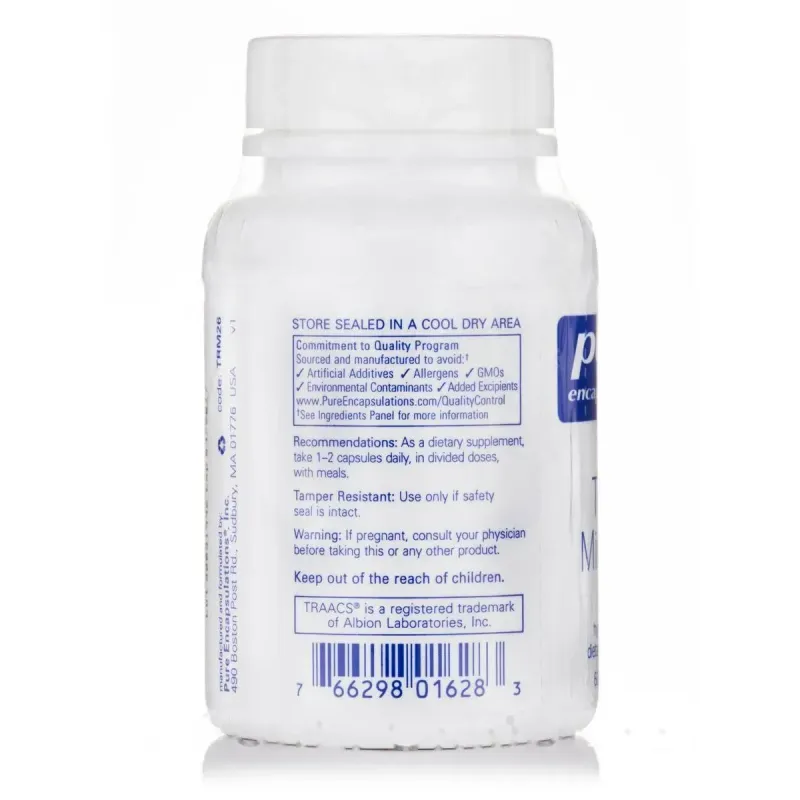 Трасувальні мінерали Pure Encapsulations (Trace Minerals) 60 капсулТрасувальні мінерали Pure Encapsulations (Trace Minerals) 60 капсул