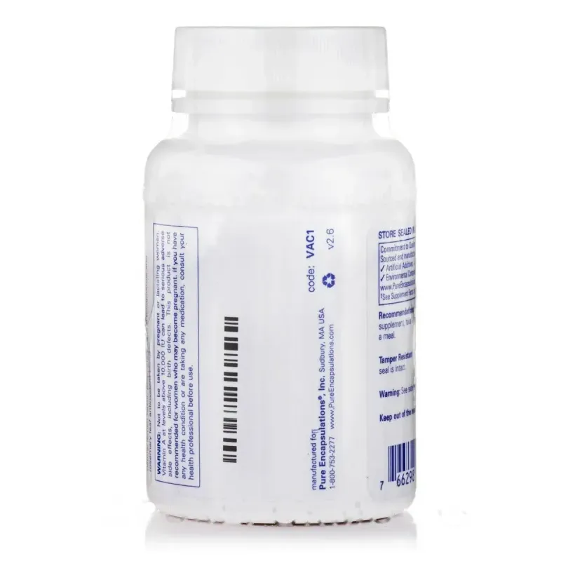 Вітамін А Pure Encapsulations (Vitamin A) 10000 МО 120 капсул