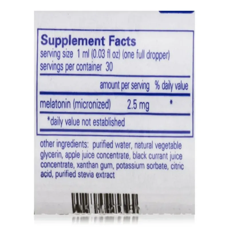 Мелатонин Pure Encapsulations (Melatonin Liquid) 30 мл