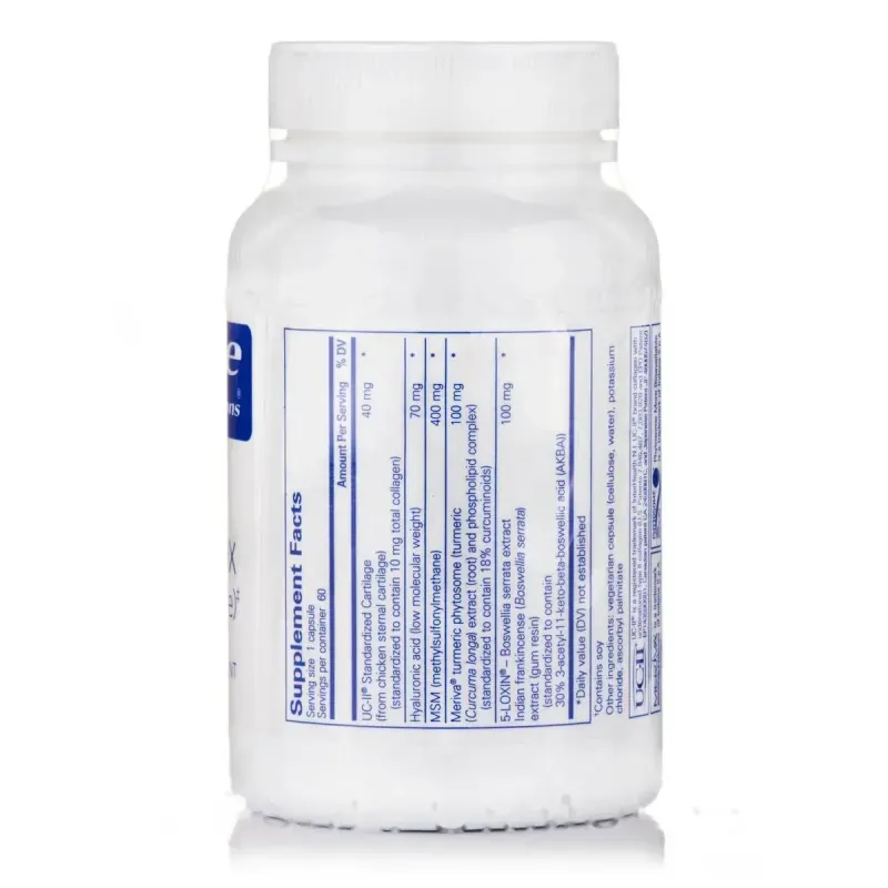 Об'єднаний комплекс для кісток та суглобів разова доза Pure Encapsulations (Joint Complex Single Dose) 60 капсул