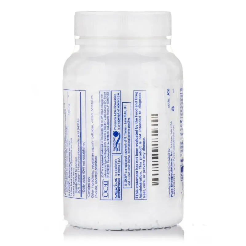 Об'єднаний комплекс для кісток та суглобів разова доза Pure Encapsulations (Joint Complex Single Dose) 60 капсул