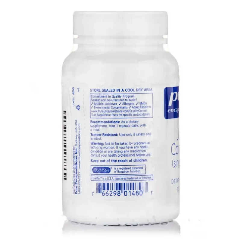 Об'єднаний комплекс для кісток та суглобів разова доза Pure Encapsulations (Joint Complex Single Dose) 60 капсул