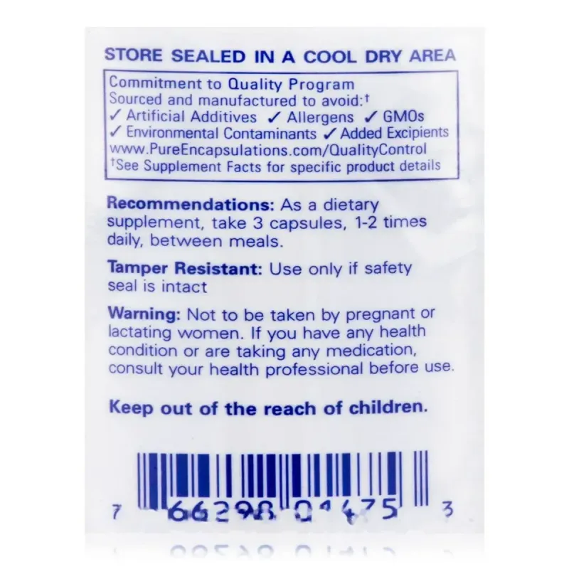 Трибулус Pure Encapsulations (Tribulus Formula) 90 капсул