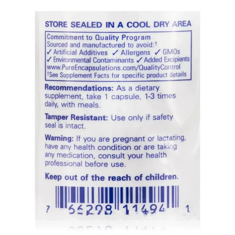 Бенфотіамін Pure Encapsulations (BenfoMax) 90 капсулБенфотіамін Pure Encapsulations (BenfoMax) 90 капсул