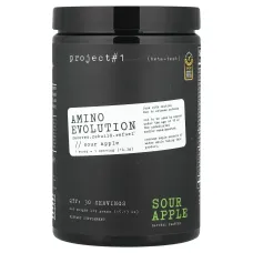 Project 1 Nutrition, Amino Evolution, аминокислота с кислым яблоком, 429 г (15,13 унции)