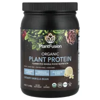 PlantFusion, Organic Plant Protein, Creamy Vanilla Bean, 21.4 oz (609 g)PlantFusion, Органический растительный протеин
