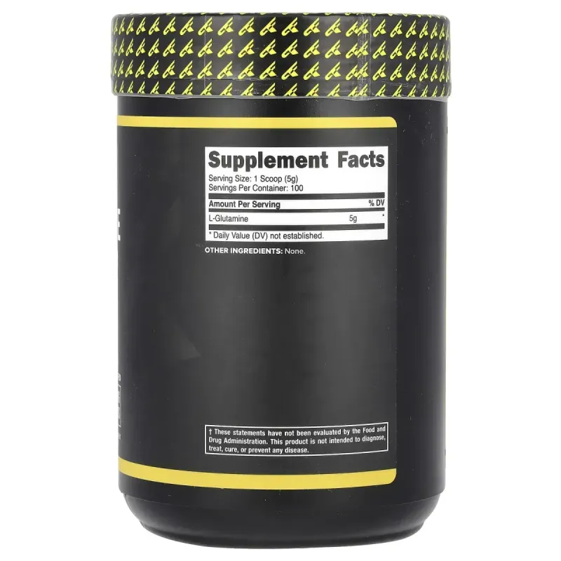 Primaforce, L-глютамін, без смакових добавок, 500 г (1,1 фунта)