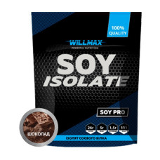 Soy Isolate Willmax 900 g бананСоєвий ізолят Willmax 900 г (Банан)