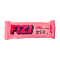 Fizi Keto Protein Bar Fizi 45 g strawberry + almondФізі Кето Протеїновий Бар - Полуниця з Мигдалем