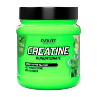 Creatine Monohydrate Evolite Nutrition 500 g green apple