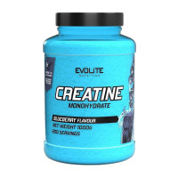 Creatine Monohydrate Evolite Nutrition 1 kg blueberry