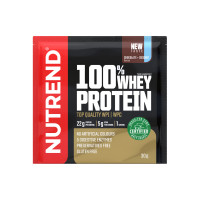 100% сироватковий протеїн Nutrend (Whey Protein) 30 г шоколадно-кокосовий100% Whey Protein Nutrend (30 г) - Шоколадно-кокосовий смак