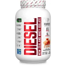 PERFECT Sports, Diesel, новозеландський ізолят сироватки, солона карамель, 908 г (2 фунти)