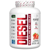 PERFECT Sports, Diesel, новозеландський ізолят сироватки, полуниця, 2,27 кг (5 фунтів)