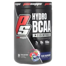 ProSupps, Hyrdo BCAA + Essentials, голубая малина, 14,6 унции (414 г)