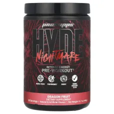 ProSupps, HYDE® Nightmare, Intense Energy Pre-Workout, Dragon Fruit, 15.7 oz (444 g)