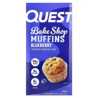 Quest Nutrition, Bake Shop, кекси, лохина, 8 шт., по 57 г (2,01 унції)