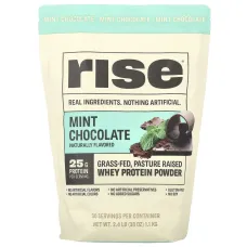 Rise Bar, Whey Protein Powder, Mint Chocolate, 2.4 lb (1.1 kg)