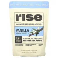 Rise Bar, Whey Protein Powder, Vanilla, 2.3 lb (1 kg)