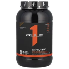 Rule One Proteins, R1 Protein Powder Drink Mix, Chocolate Fudge, 1.98 lb (896 g)