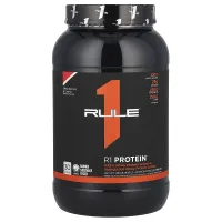 Rule One Proteins, R1 Protein Powder Drink Mix, Strawberries & Creme, 1.98 lb (900 g)