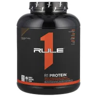 Rule One Proteins, R1 Protein Powder Drink Mix, Chocolate Fudge, 5.01 lb (2.27 kg)