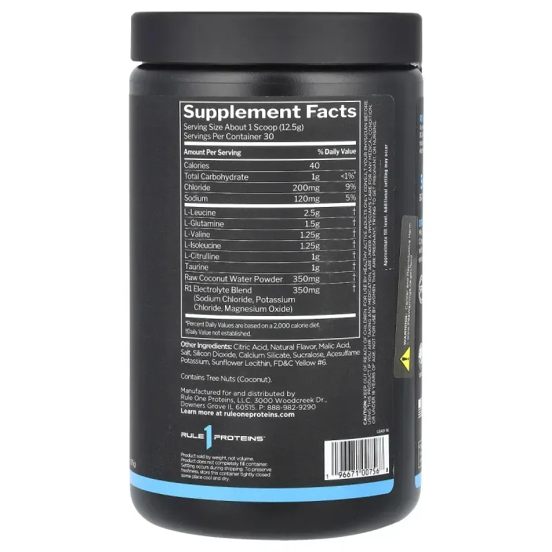 Rule One Proteins, Active BCAA, Orange, 13.23 oz (375 g)