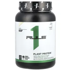 Rule One Proteins, Plant Protein Powder Drink Mix, Vanilla, 1.37 lb (620 g)