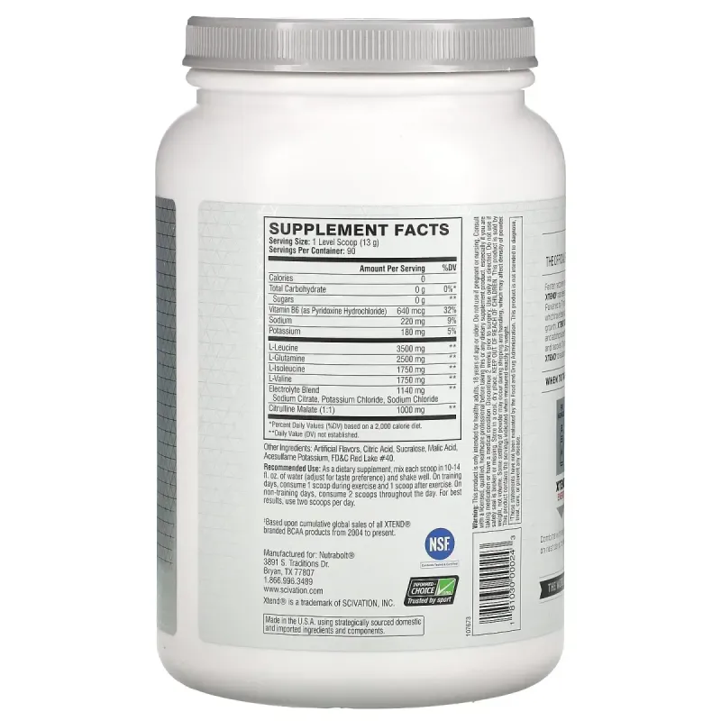 BCAA Кавун Scivation (BCAA) 1170 г