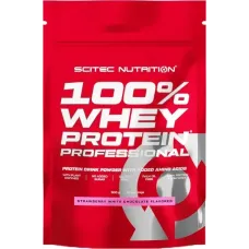 Scitec Nutrition, Whey Protein Prof., полуниця з білим шоколадом, 500 г