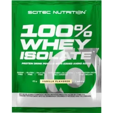 Scitec Nutrition, Whey Isolate, ваніль, 25 г