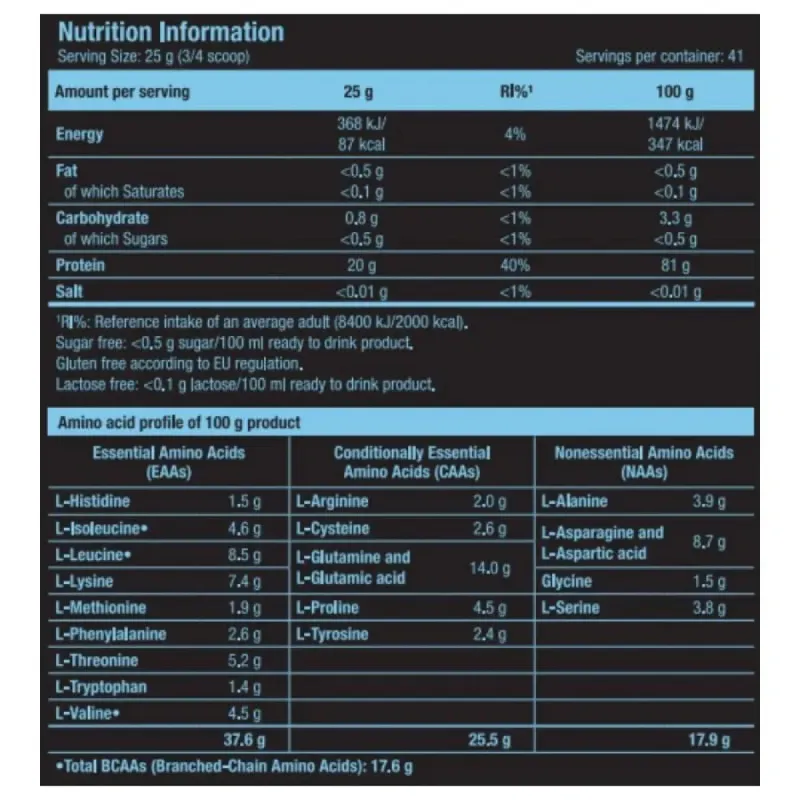Scitec Nutrition, Iso Clear Protein, Зелений чай-ківі, 1025 г