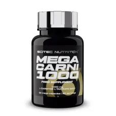 Scitec Nutrition, Mega Carni 1000, 60 капсул