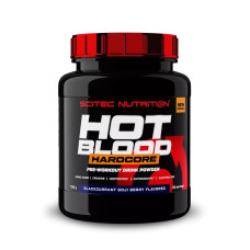 Scitec Nutrition, Hot Blood Hardcore, ягоди годжі з чорної смородини, 700 г
