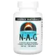 N-ацетил глюкозамин, N-A-G, Source Naturals, 500 мг, 120 таблеток