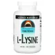Лізин Source Naturals (L-Lysine) 500 мг 200 капсул