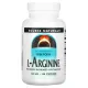 L-аргинин, в свободной форме, L-Arginine, Source Naturals, 500 мг, 100 капсул